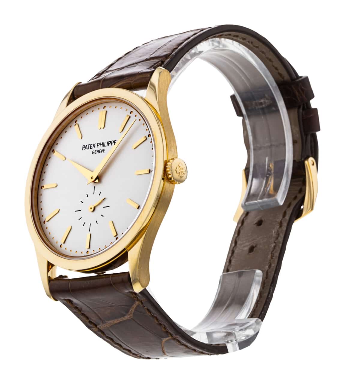 Pre Owned Patek Philippe Calatrava 5196J 001 Watch Watchfinder Co